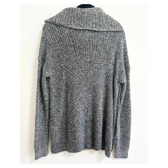Lucky Brand Wool Mohair Blend Button Side Pull Over Cowl Neck Sweater Size Small - Picture 2 of 7